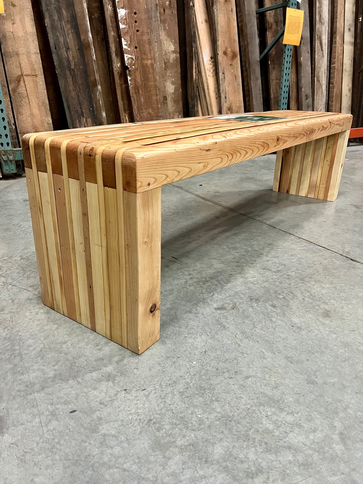 Handmade Wood Bench | ReUse Warehouse Store - Better Futures Minnesota