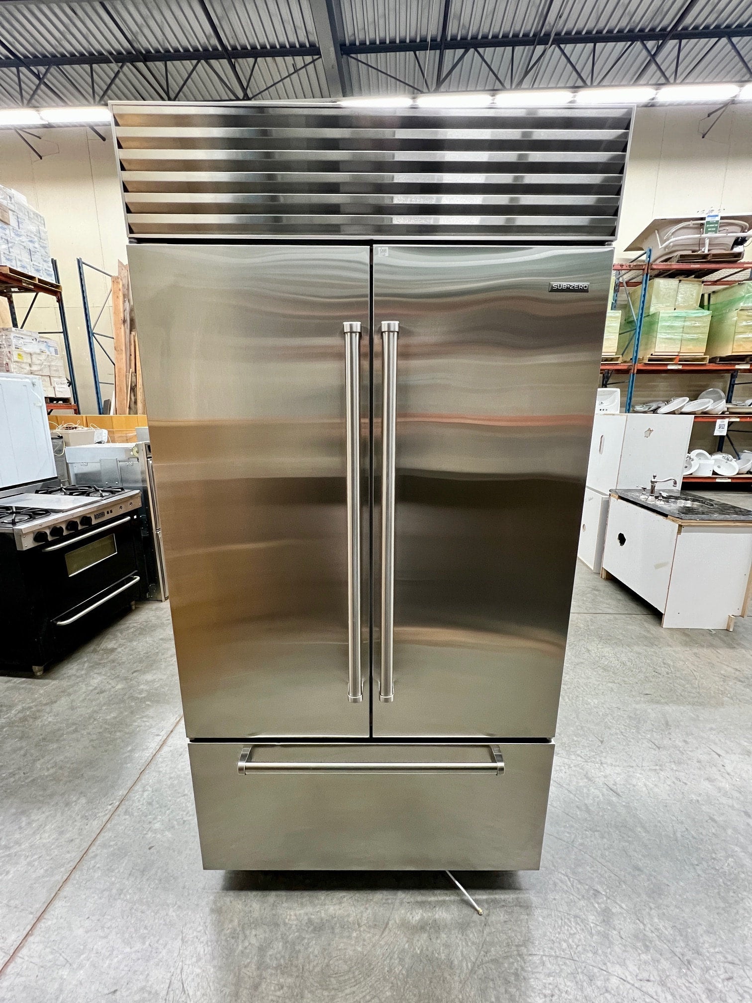 SubZero 42" French door Fridge model BI42UFD/S/PH ReUse Warehouse Store Better Futures